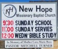 Church Sign